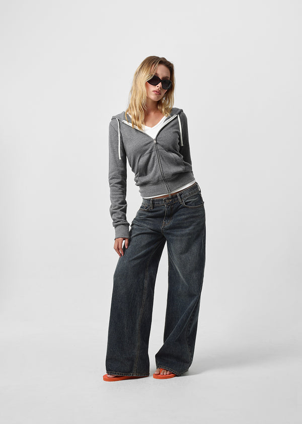 [B-BASIC] Tension Standard V-Neck Long Sleeve T-Shirt (3 SIZE)