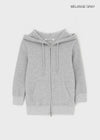 [B-BASIC] Waffle Slim Fit 3/4 Length Zip-Up Hoodie (2 SIZE)