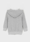 [B-BASIC] Waffle Slim Fit 3/4 Length Zip-Up Hoodie (2 SIZE)