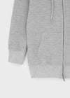 [B-BASIC] Waffle Slim Fit 3/4 Length Zip-Up Hoodie (2 SIZE)