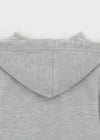 [B-BASIC] Waffle Slim Fit 3/4 Length Zip-Up Hoodie (2 SIZE)