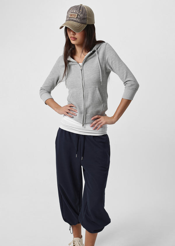 [B-BASIC] Soft Sweat Bermuda Elastic Pants