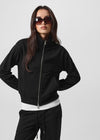[B-BASIC] Mid-Sweat High-Neck Zip-Up