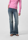 [B-DENIM] LOW POCKET BOOTS-CUT 058