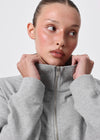 [B-BASIC] Mid-Sweat High-Neck Zip-Up