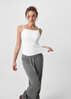 [B-BASIC] Fade Sweat Straight Elastic Pants