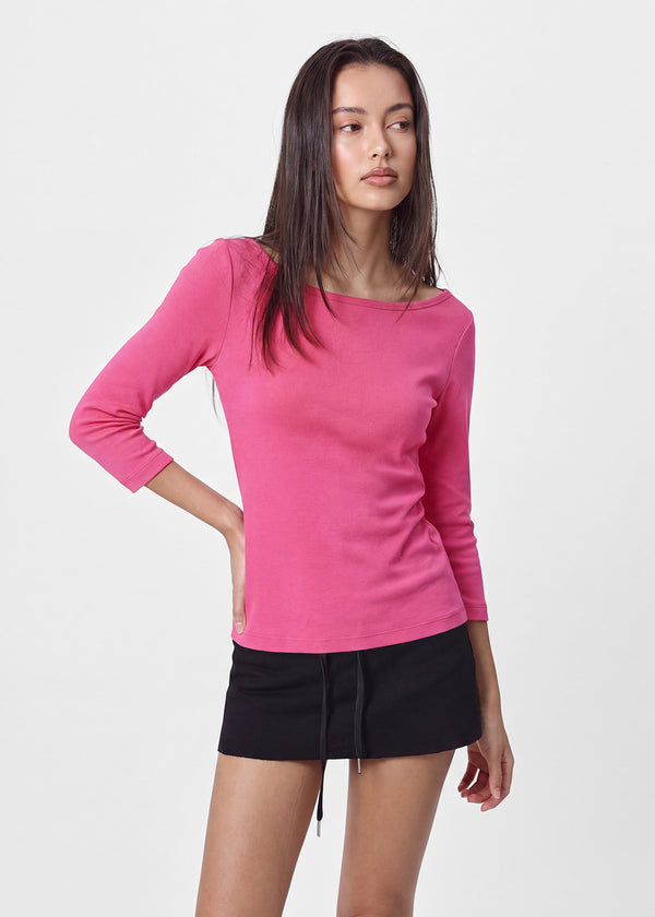 [B-BASIC] Standard Boat Neck Sleeveless Tee (3 SIZE)