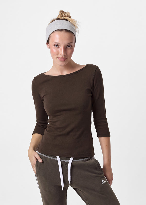 [B-BASIC] Standard Boat Neck Sleeveless Tee (3 SIZE)