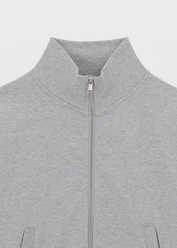 [B-BASIC] Mid-Sweat High-Neck Zip-Up