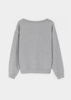 [B-BASIC] Mid-Sweat Deep V-Neck Sweatshirt