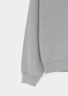 [B-BASIC] Mid-Sweat Deep V-Neck Sweatshirt