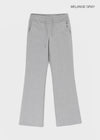 [B-BASIC] Mid-Sweat Low-Waist Bootcut Elastic Pants (2 SIZE)