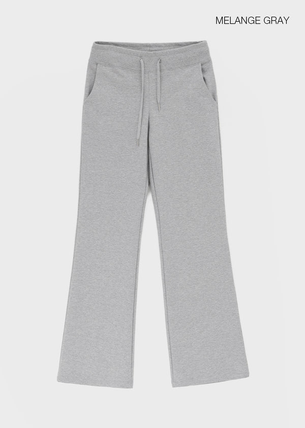 [B-BASIC] Mid-Sweat Low-Waist Bootcut Elastic Pants (2 SIZE)