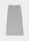 [B-BASIC] Mid-Sweat Low-Waist Elastic Long Skirt