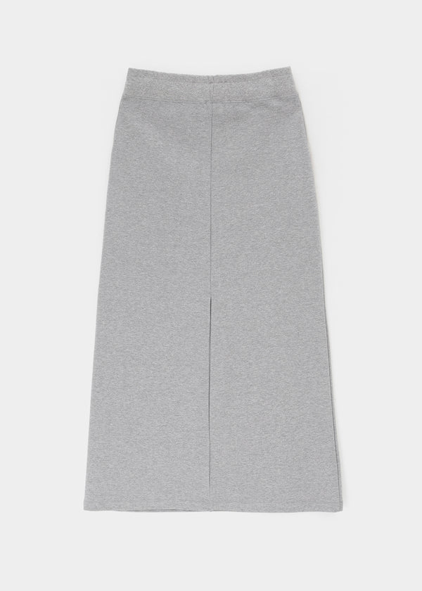 [B-BASIC] Mid-Sweat Low-Waist Elastic Long Skirt
