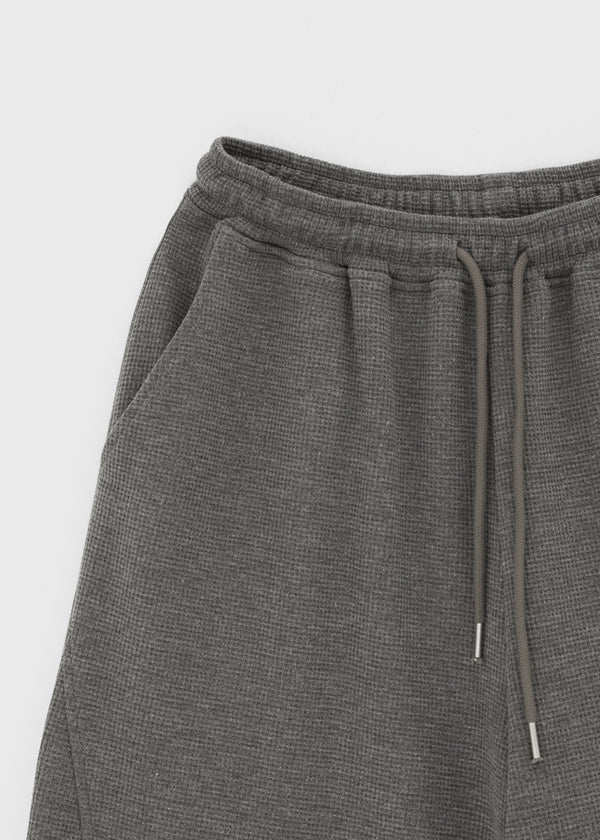 [B-BASIC] Waffle Wide Two-Way Pants
