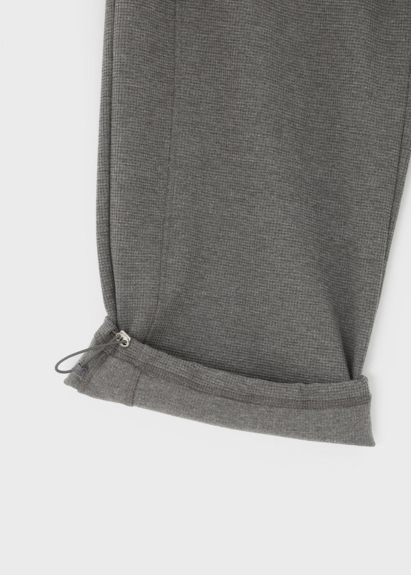 [B-BASIC] Waffle Wide Two-Way Pants