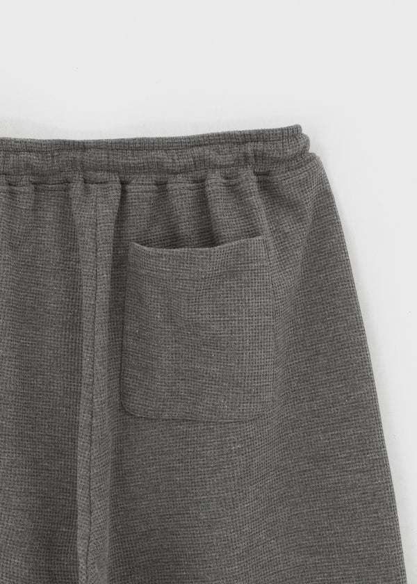 [B-BASIC] Waffle Wide Two-Way Pants