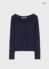 [B-BASIC] Waffle Slim Long-Sleeve Hoodie