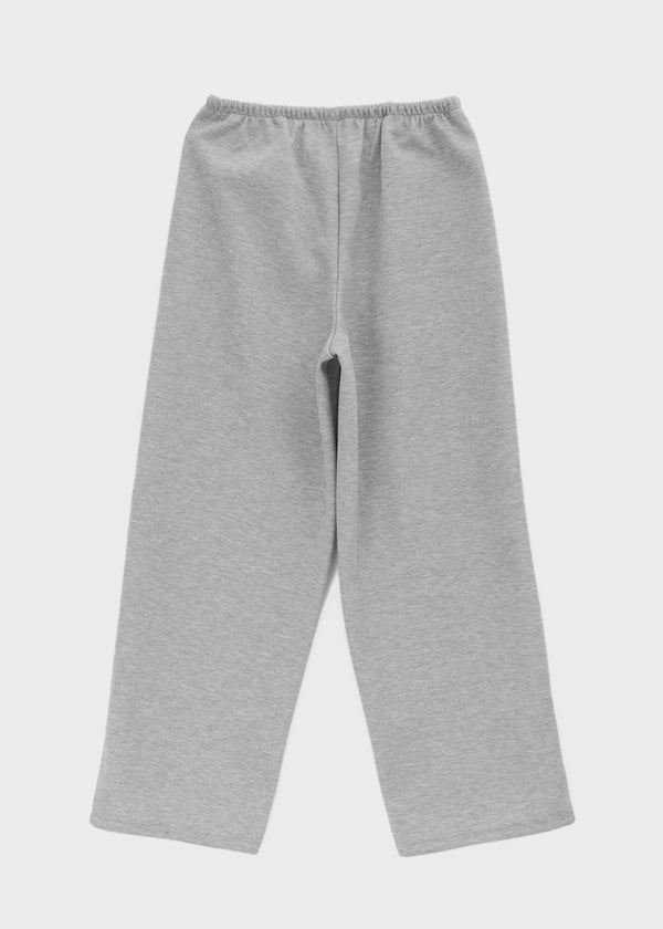 (UNISEX) Pluck Wide Elastic String Pants