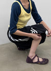 Slink Track Nylon Banding Pants