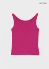 [MADE] Plio U-Neck Ribbed Sleeveless Top