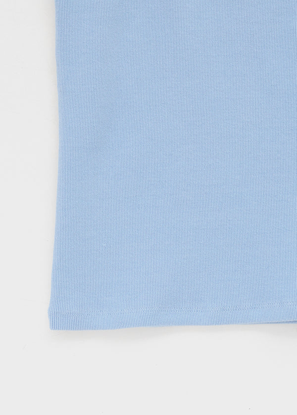 [MADE] Plio U-Neck Ribbed Sleeveless Top