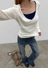 Grime Washed Bootcut Denim Pants