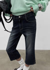 Layton Slit Capri Denim Pants