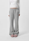 [B-BASIC] Mid-Sweat Low-Waist Bootcut Elastic Pants (2 SIZE)