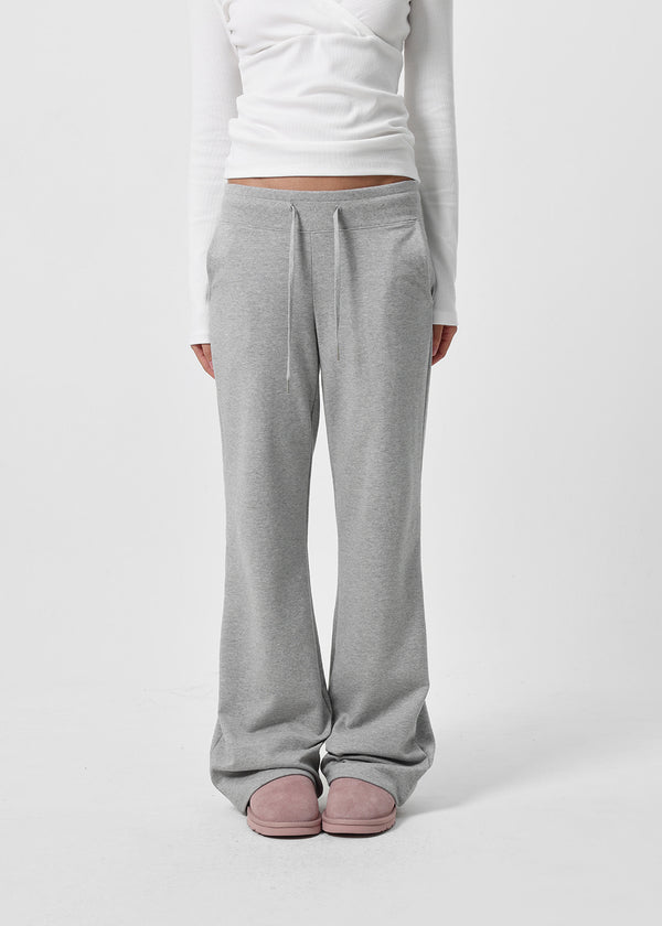 [B-BASIC] Mid-Sweat Low-Waist Bootcut Elastic Pants (2 SIZE)