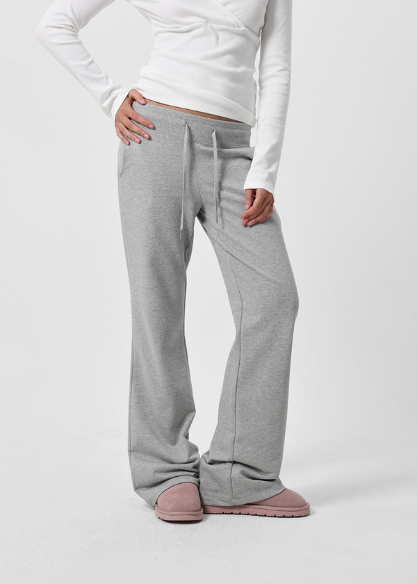 [B-BASIC] Mid-Sweat Low-Waist Bootcut Elastic Pants (2 SIZE)