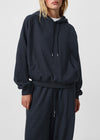 [B-BASIC] Waffle Loose Fit Hoodie