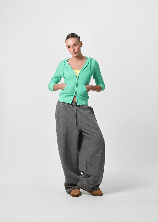 [B-BASIC] Waffle Wide Two-Way Pants