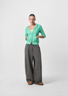 [B-BASIC] Waffle Wide Two-Way Pants