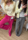 [B-BASIC] Fade Sweat Straight Elastic Pants
