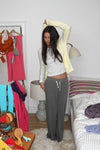 [B-BASIC] Fade Sweat Straight Elastic Pants
