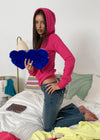 [B-BASIC] Fade Sweat Slim Zip-Up Hoodie (2 SIZE)