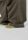 Pah Two-way Cotton Elastic Waist Pants
