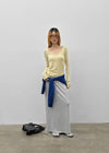 Glitcher Deep V-Neck Knit