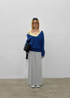 Glitcher Deep V-Neck Knit