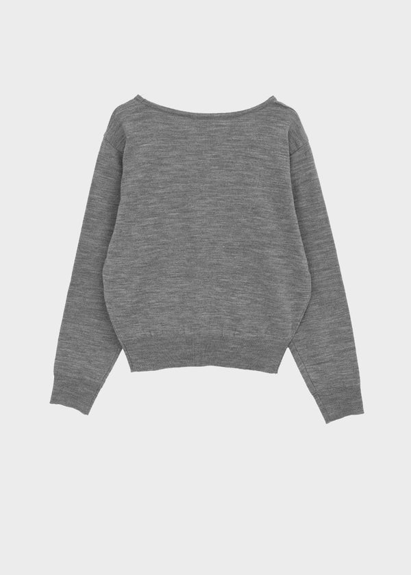 Glitcher Deep V-Neck Knit