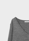Glitcher Deep V-Neck Knit