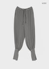 Rope Striped Leg Warmer Harem Pants