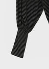 Rope Striped Leg Warmer Harem Pants