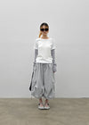 Meld Stripe Layered Long Sleeve Tee