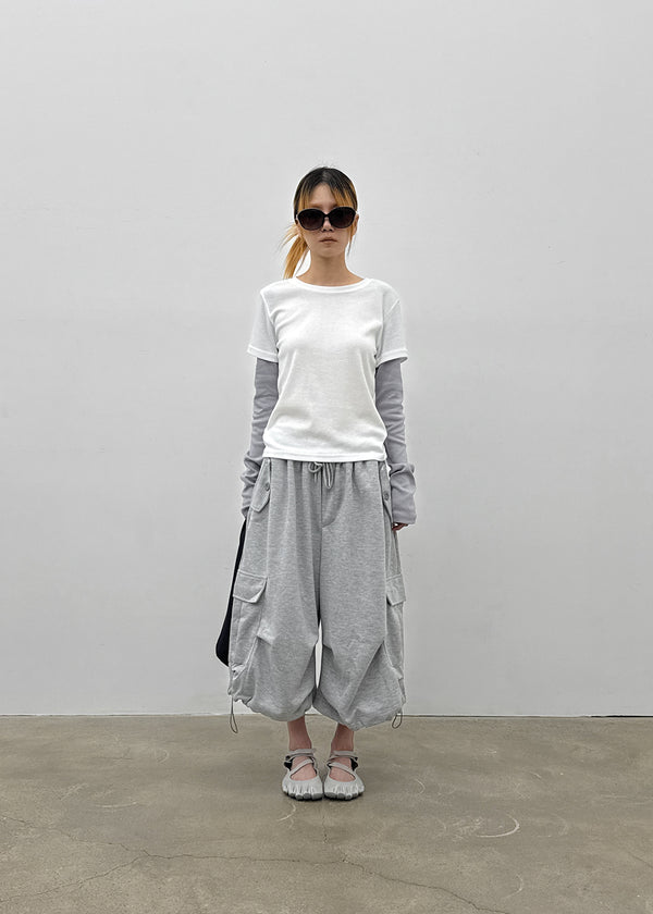Meld Stripe Layered Long Sleeve Tee