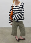Bagari Cargo Cropped Capri Pants