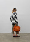 (UNISEX) Morato Striped Collared Long Sleeve Tee