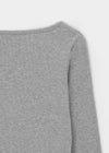 [B-BASIC] Ribbed Henley Neck Long Sleeve Tee (2 SIZE)